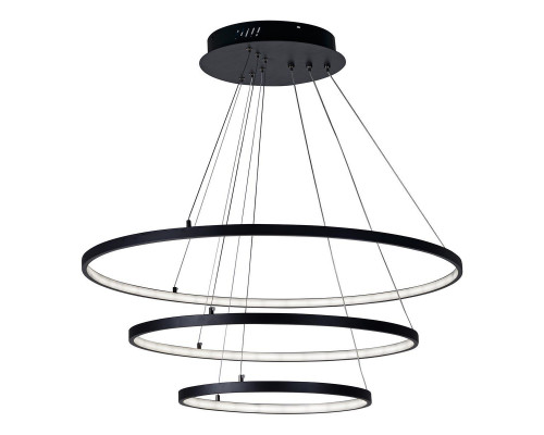 Основное фото Светильник подвесной LED iLedex Axis D098-3 (800X600X400) BK: Купить в Интернет магазин освещения GCSVET.RU