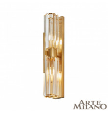 Светильник настенный Arte Milano 0011B.D100.H560.E14.2 G