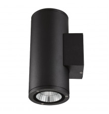 Светильник настенный для улицы Uniel ULU-S22D-2x12W/2700K IP65 BLACK UL-00010847