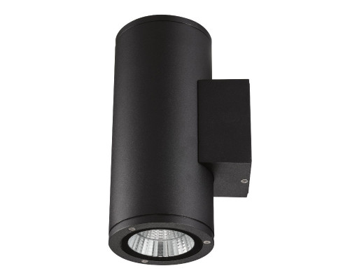 Основное фото Светильник настенный для улицы Uniel ULU-S22D-2x12W/2700K IP65 BLACK UL-00010847: Купить в Интернет магазин освещения GCSVET.RU