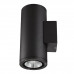 Основное фото Светильник настенный для улицы Uniel ULU-S22D-2x12W/2700K IP65 BLACK UL-00010847: Купить в Интернет магазин освещения GCSVET.RU