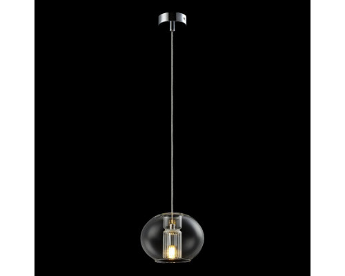 Дополнительное фото Светильник подвесной Crystal Lux Beleza SP1 E Chrome: Купить в Интернет магазин освещения GCSVET.RU