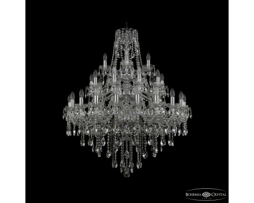 Основное фото Люстра подвесная Bohemia Ivele Crystal 1415/20+10+5/300/3d Ni: Купить в Интернет магазин освещения GCSVET.RU