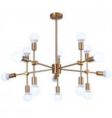 Люстра потолочная Natali Kovaltseva LOFT LUX 75130/12C GOLD