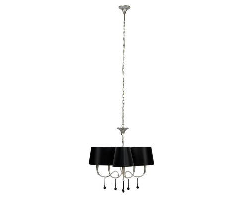 Дополнительное фото Люстра подвесная Mantra Paola Painted Silver 3530: Купить в Интернет магазин освещения GCSVET.RU