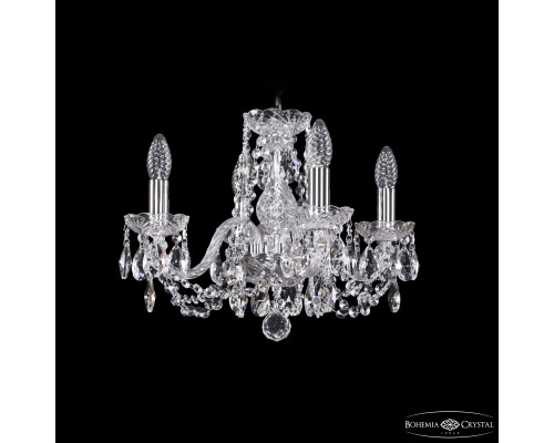 Основное фото Люстра подвесная Bohemia Ivele Crystal 1402/4/141 Ni: Купить в Интернет магазин освещения GCSVET.RU