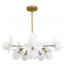 Люстра потолочная Arte Lamp Peacock A1369SP-10SG