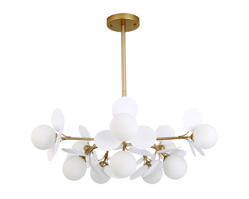 Основное фото Люстра потолочная Arte Lamp Peacock A1369SP-10SG: Купить в Интернет магазин освещения GCSVET.RU