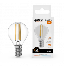 Светодиодная лампочка Gauss Filament Elementary 52110