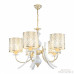 Дополнительное фото Люстра подвесная Arte Milano Florentia-6067 306067/5 Wh/Gd: Купить в Интернет магазин освещения GCSVET.RU