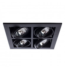 Светильник встраиваемый Arte Lamp Cardani A5930PL-4BK