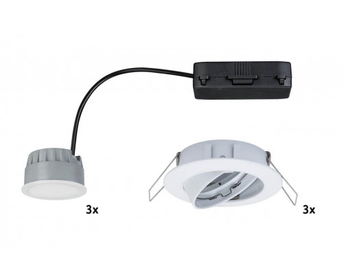 Дополнительное фото Светильник встраиваемый LED Paulmann Premium Line Coin 92831: Купить в Интернет магазин освещения GCSVET.RU