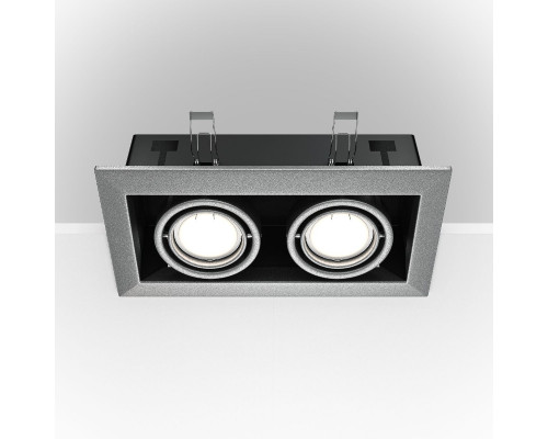 Дополнительное фото Светильник встраиваемый Maytoni Metal DL008-2-02-S: Купить в Интернет магазин освещения GCSVET.RU