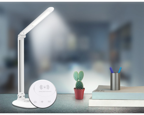 Дополнительное фото Лампа настольная с беспроводной зарядкой Ambrella Light DESK DE524: Купить в Интернет магазин освещения GCSVET.RU