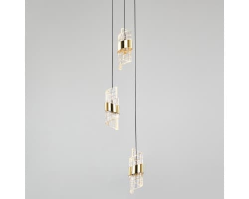 Дополнительное фото Подвесной светильник Delight MD23001022-3A gold: Купить в Интернет магазин освещения GCSVET.RU