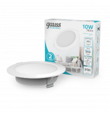 Светильник встраиваемый Gauss Elementary Downlight 997420209