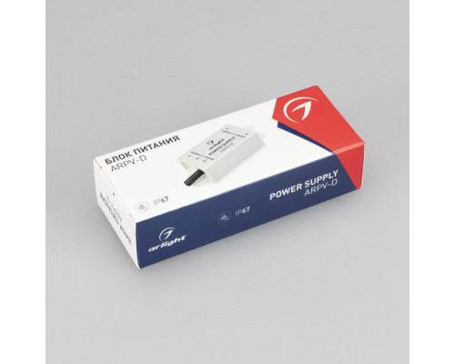Дополнительное фото Сетевой адаптер Arlight ARPV-12010-D 12V 10W IP67 0,83A 026908(1): Купить в Интернет магазин освещения GCSVET.RU