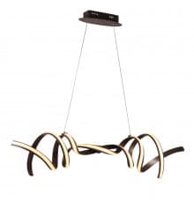Светильник подвесной Delight Collection Fluire MD8690-2C dark bronze