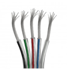 Шлейф питания Arlight ARL-22AWG-CLEAR-5Wire-CU 034967