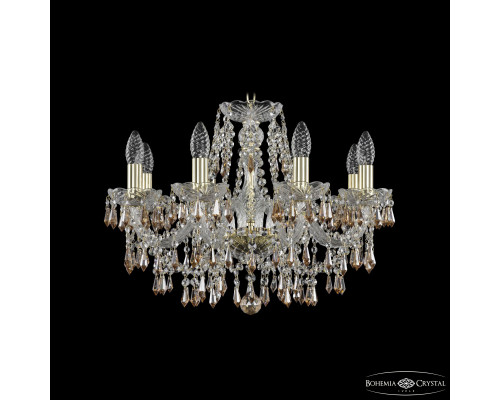 Основное фото Люстра подвесная Bohemia Ivele Crystal 1403/8/195 G K721: Купить в Интернет магазин освещения GCSVET.RU