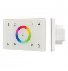 Панель Arlight Sens Smart-P83-RGB White (230V, 4 зоны, 2.4G) 028402
