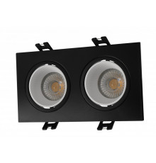 Светильник встраиваемый Denkirs DK3072-BK+WH