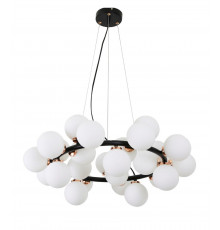 Подвесная люстра Lumina Deco Marsiada LDP 6033-25 BK+MD