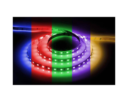Основное фото Лента светодиодная Feron 14,4W/m 60LED/m 5050SMD RGB 3M LS606 27722: Купить в Интернет магазин освещения GCSVET.RU