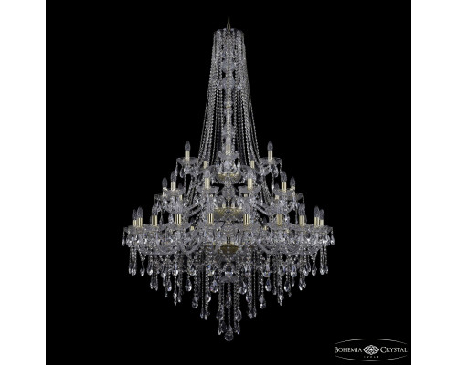 Основное фото Люстра подвесная Bohemia Ivele Crystal 1415/20+10+5/400/h-182/3d G: Купить в Интернет магазин освещения GCSVET.RU