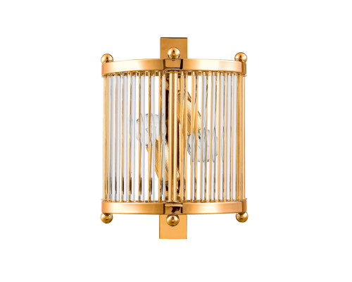 Основное фото Светильник настенный Crystal Lux Tadeo TADEO AP2 GOLD/TRANSPARENTE: Купить в Интернет магазин освещения GCSVET.RU