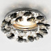 Дополнительное фото Светильник встраиваемый Ambrella Light Crystal K206 BK/CH: Купить в Интернет магазин освещения GCSVET.RU
