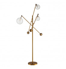 Напольный светильник DeLight Collection Globe Mobile KG0965F-3 brass