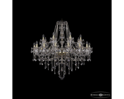 Основное фото Люстра подвесная Bohemia Ivele Crystal 1415/16+8/400 G: Купить в Интернет магазин освещения GCSVET.RU