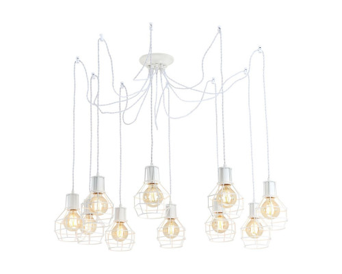 Основное фото Люстра подвесная Arte Lamp A9182SP-10WH: Купить в Интернет магазин освещения GCSVET.RU