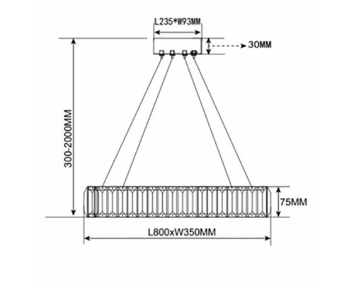Дополнительное фото Люстра подвесная LED Aployt Nicoletta APL.026.03.70: Купить в Интернет магазин освещения GCSVET.RU
