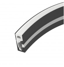 Силиконовый профиль Arlight WPH-FLEX-0616-SIDE-S9-5m BLACK 045788