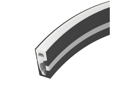 Основное фото Силиконовый профиль Arlight WPH-FLEX-0616-SIDE-S9-5m BLACK 045788: Купить в Интернет магазин освещения GCSVET.RU