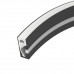 Основное фото Силиконовый профиль Arlight WPH-FLEX-0616-SIDE-S9-5m BLACK 045788: Купить в Интернет магазин освещения GCSVET.RU