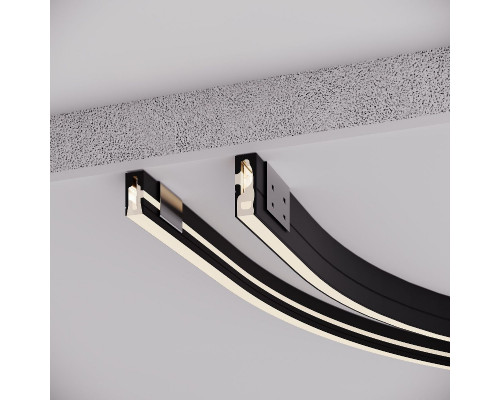 Дополнительное фото Силиконовый профиль Arlight WPH-FLEX-0616-SIDE-S9-5m BLACK 045788: Купить в Интернет магазин освещения GCSVET.RU