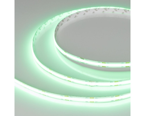 Дополнительное фото Лента светодиодная Arlight COB-X544-8mm 24V Green (11.5 W/m, IP20, 5m) 032174(3): Купить в Интернет магазин освещения GCSVET.RU