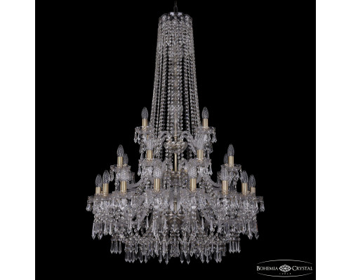 Основное фото Подвесная люстра Bohemia Ivele Crystal 1403/16+8+4/300/h-130/3d Pa: Купить в Интернет магазин освещения GCSVET.RU