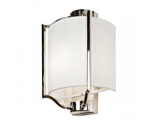 Дополнительное фото Настенный светильник iLamp Divole W2442-1 Nickel: Купить в Интернет магазин освещения GCSVET.RU