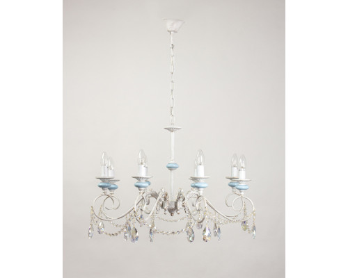Дополнительное фото Люстра подвесная Abrasax Christel L.8303-8CREAM/G: Купить в Интернет магазин освещения GCSVET.RU