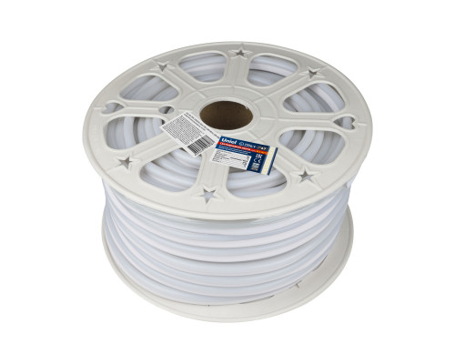 Основное фото Светодиодная лента Uniel ULS-N21-2835-120LED/m-8mm-IP67-220V-8W/m-50M-WW бобина: Купить в Интернет магазин освещения GCSVET.RU