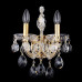 Основное фото Настенный светильник Crystal Lux Isabel AP2 Gold/Transparent: Купить в Интернет магазин освещения GCSVET.RU