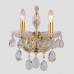 Дополнительное фото Настенный светильник Crystal Lux Isabel AP2 Gold/Transparent: Купить в Интернет магазин освещения GCSVET.RU