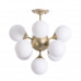 Основное фото Люстра потолочная ARTE Lamp A2704PL-9SG: Купить в Интернет магазин освещения GCSVET.RU