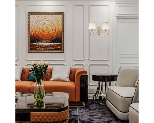 Дополнительное фото Настенный светильник Arte Milano Florentia-3857 303857/2W Wh/Gd: Купить в Интернет магазин освещения GCSVET.RU