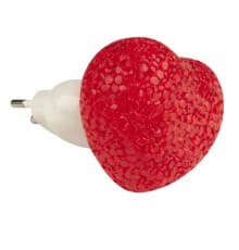 Светильник настенный LED (10325) Uniel DTL-309-Сердечко/Red/1LED/0,1W