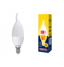 Светодиодная лампочка Volpe Norma C LED-CW37-11W/WW/E14/FR/NR картон